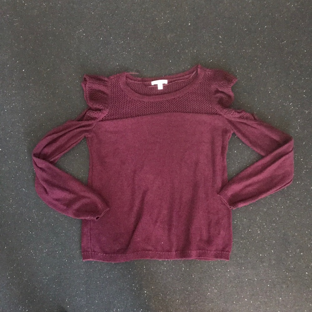 Purple sweater